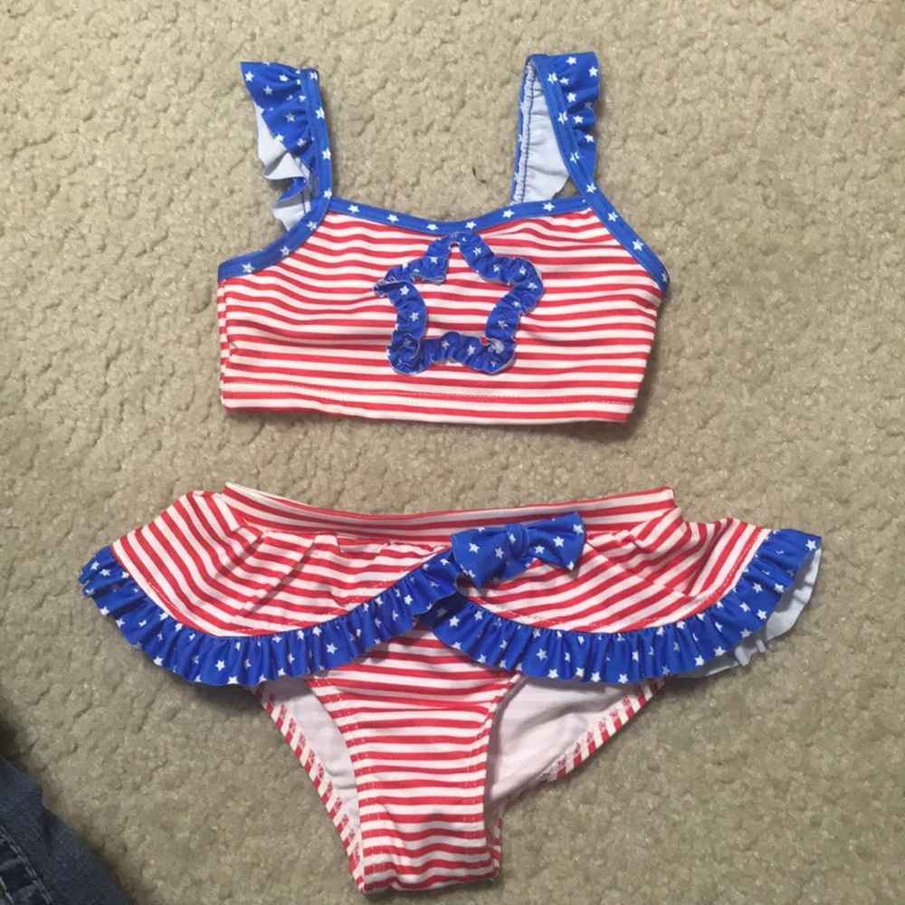 3 piece toddler girls swimming suit